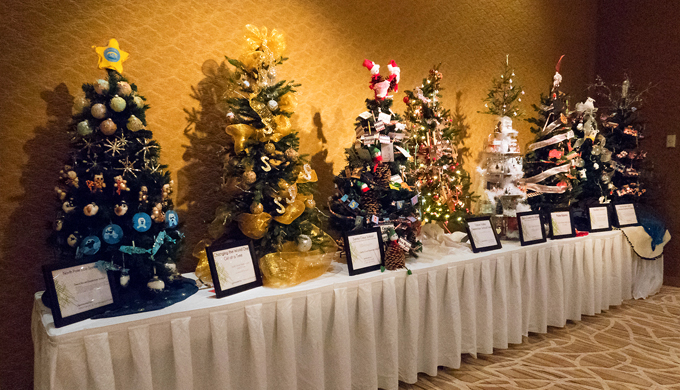 Most South Shore schools competed with classroom-made ornaments. Photo/Carolyn E. Wright/Copyright