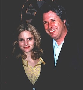 Actress Jennifer Jason Leigh and Howie Nave circa 1995. Photo/Provided