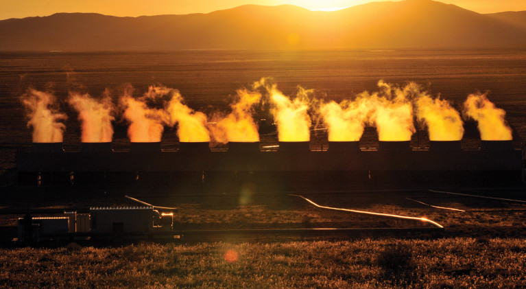 Geological composition has Nev. on the move