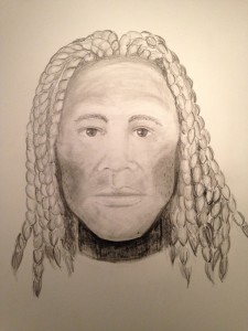Suspect No. 1: Black, male, 6-foot-3, 200 pounds, late 20s-early 30s, black hair in braids or dreadlocks