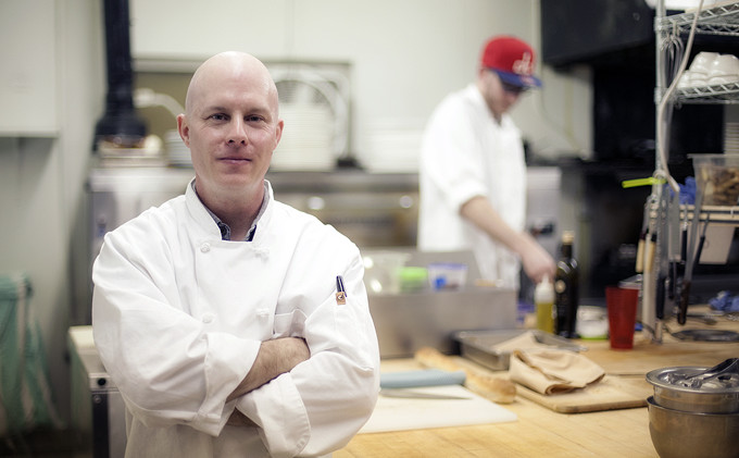Deaf cook lets food speak for him