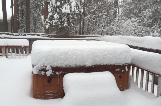 Foot of snow and then some covers Tahoe