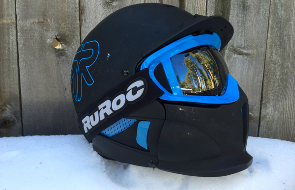 RUROC helmets are about safety and function with the goggles and facemask components. Photo/LTN