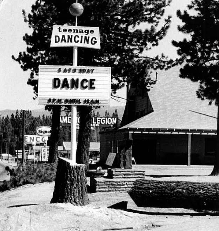 The American Legion Hall early 1960s. Photo/South Lake Tahoe