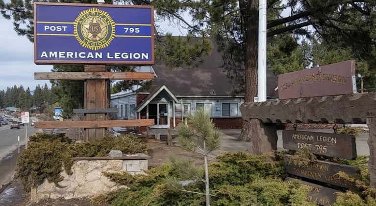 Boy Scouts having food drive at American Legion