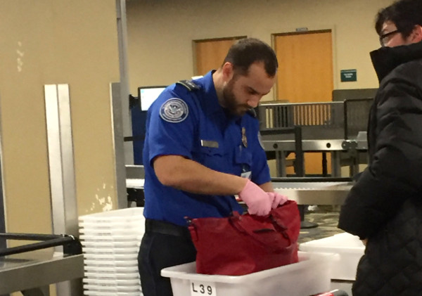 Legal marijuana ends at airport security