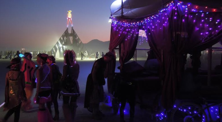 How is Burning Man affecting the Black Rock Desert?