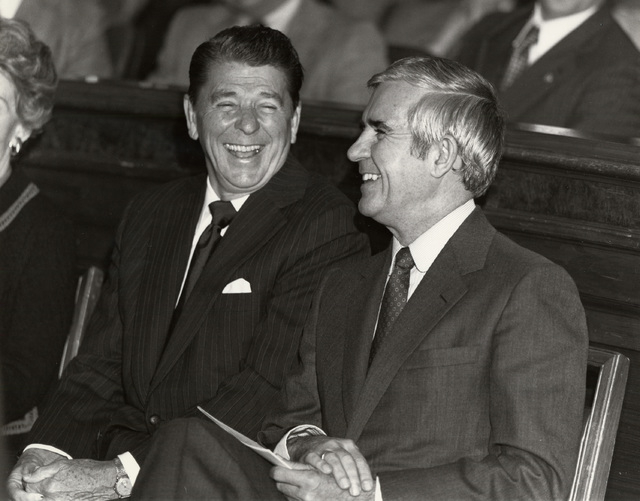 Ronald Reagan materials found in the Paul Laxalt U.S. Senatorial Papers, housed in Special Collections & University Archives at the University of Nevada, Reno Libraries, showcase the friendship between the two politicians. “Paul Laxalt’s Reagan Years: Campaigns, Elections and the Road to the White House” is now open for use.