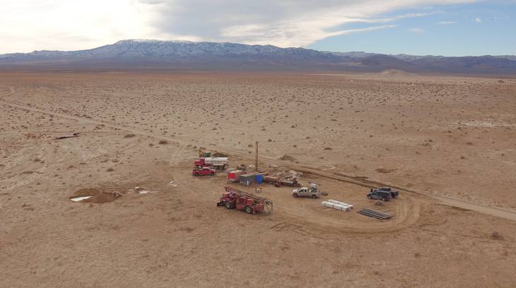 Canada-based Pure Energy Minerals is drilling near Tonopah to test the concentration of lithium in the area’s groundwater. The company is working to bring a new lithium extraction operation online in Nevada.