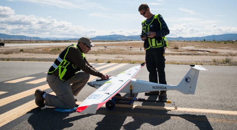 DRI seeds clouds using unmanned aircraft