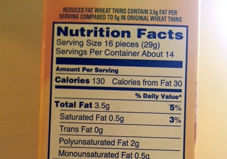 Makeover coming for food nutrition labels