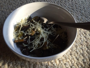 shrooms-chives