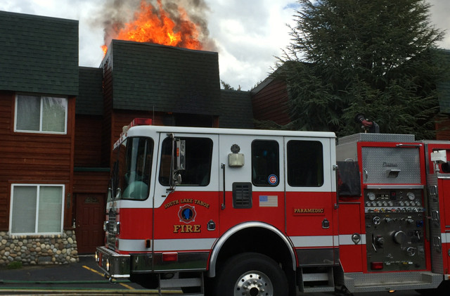 7 units lost in South Lake Tahoe fire
