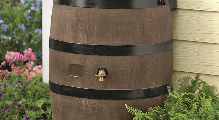Rain barrels a solution for saving water
