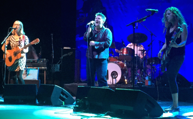 Laura Veirs, k.d. lang and Neko Case delight a full house July 7 at Robert Z. Hawkins Amphitheater in Reno. Photo/LTN
