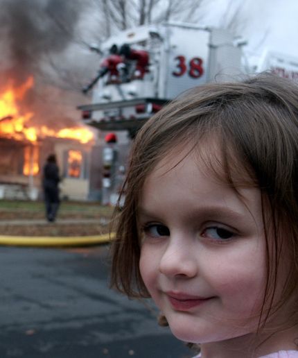 Zoe Roth cannot escape being known as Disaster Girl. Photo/Dave Roth