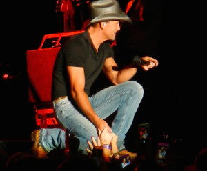 Tim McGraw stats: • Sold more than 40 million records worldwide • 36 No. 1 singles • 3 Grammy’s • 16 Academy of Country Music Awards • 14 Country Music Association Awards • 10 American Music Awards • 3 People's Choice Awards