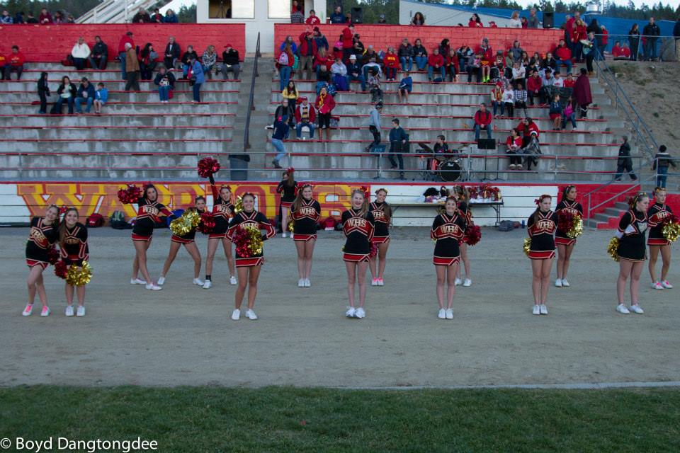 Cheerleaders will be on a track that will have some give instead of compacted dirt. Photo/Boyd Dangtongdee