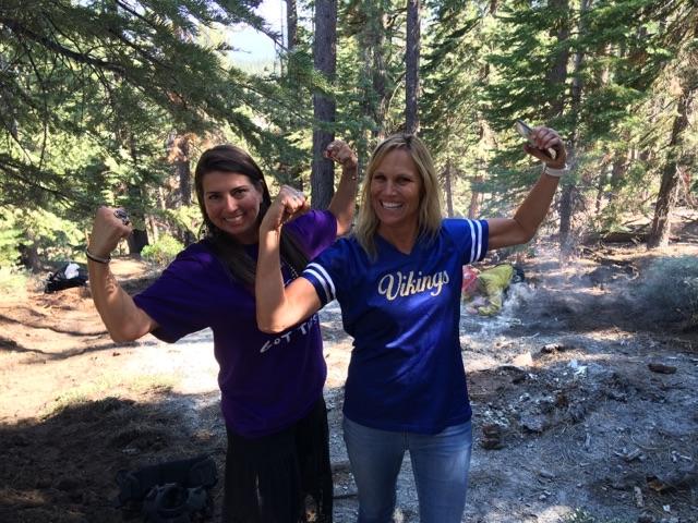 South Tahoe High instructors proved they can do more than teach on Aug. 29 when they put out a fire on campus. Photo/Provided