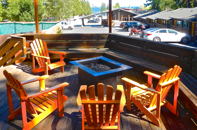 Basecamp Hotel has several areas to relax beyond one's room. Photo/Kathryn Reed
