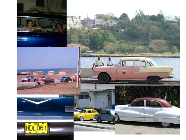 In some ways Cuba has not evolved as evidenced by the cars people drive.