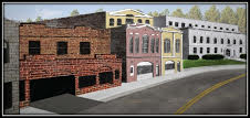 The two-colored building in the front to the left of the existing Main Street Courthouse is what used to be the Placerville City Hall. It is also an old, historic building. If I remember it correctly, these two buildings are separate but have connecting doors on both floors. An additional building and a covered parking garage would be in back of that. Rendering/Placerville Historic Preservation League