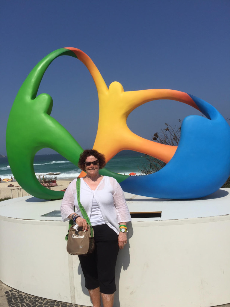 Louise Feller of Stateline spends off time seeing Rio. Photos/Provided