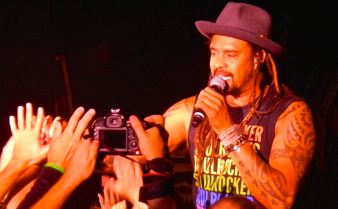 Michael Franti keeps crowd on its toes
