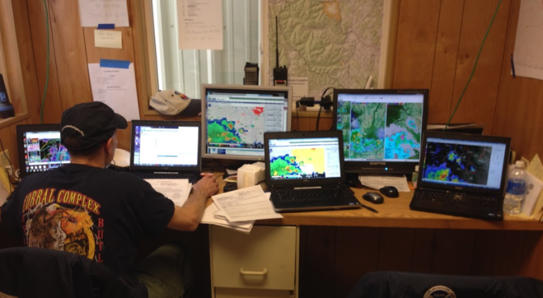 Specialized meteorologists on front lines of fires