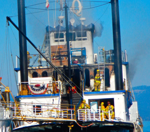 Queen safe at the dock, but unable to sail