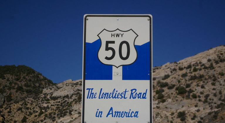 Loneliest road in America suits Nev. residents just fine