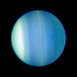 Uranus was overlooked for years, but is visible with the naked eye. Photo/NASA/Hubble