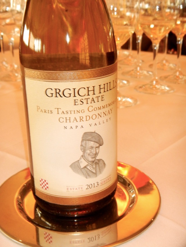 A Chardonnay to commemorate Mike Grgich's shocking bottle from 40 years ago. Photo/Kathryn Reed