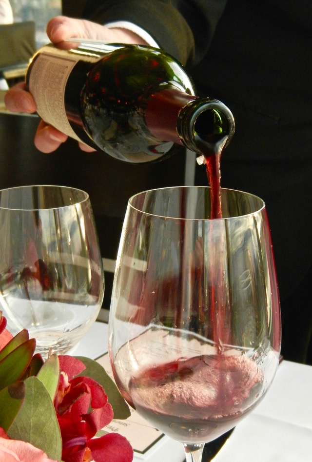 Grgich wines paired perfectly with the chef's selections. Photo/Kathryn Reed