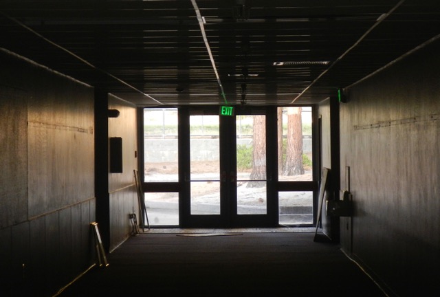 The halls of Kingsbury Middle School have been vacant for eight years. Photo/LTN