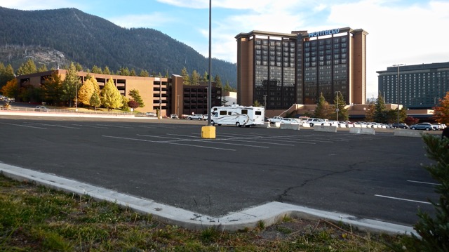 The parking at MontBleu could become an events center. Photo/LTN