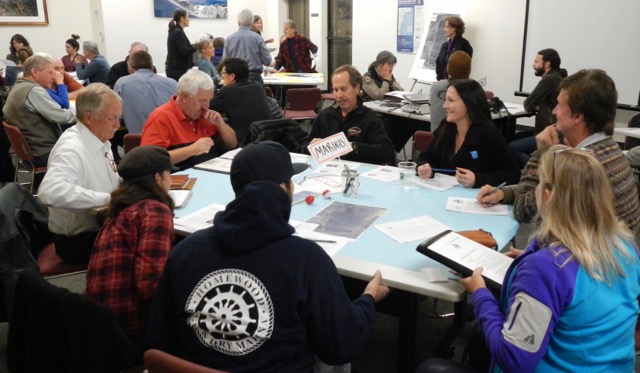 Shore zone issues are discussed Nov. 3 in Stateline. Photo/LTN