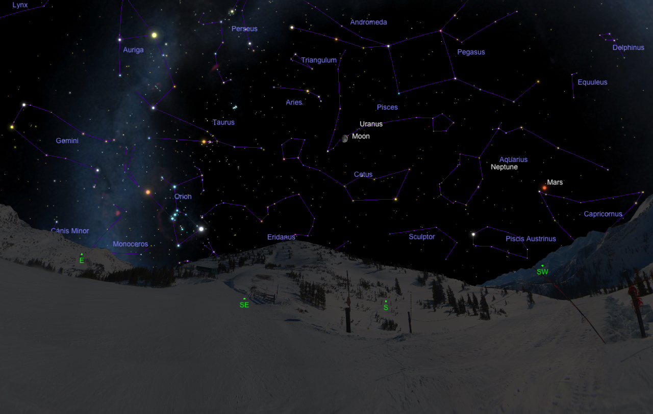 Tahoe is one of the best places to star gaze. Photo/Simulation Curriculum