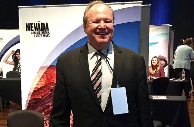 Nevada tourism guru turning in work passport