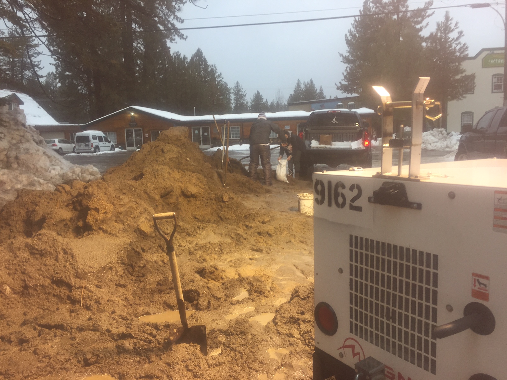 Sand is still available in South Lake Tahoe. Photo/Susan Wood