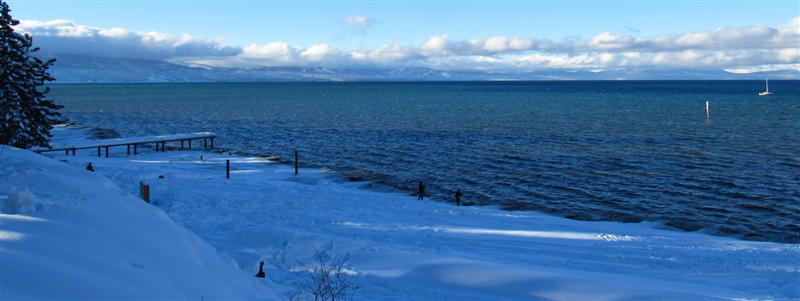 Snow finally replaced days of rain. Photo/Denise Haerr