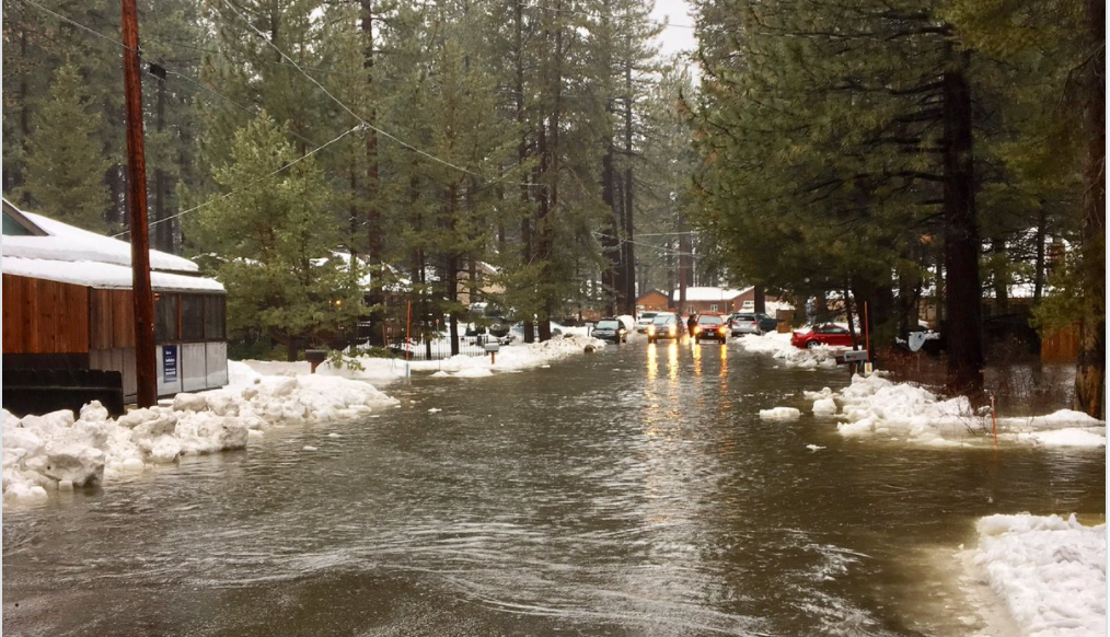 Bill Street in South Lake Tahoe on Jan. 8. Photo/Provided