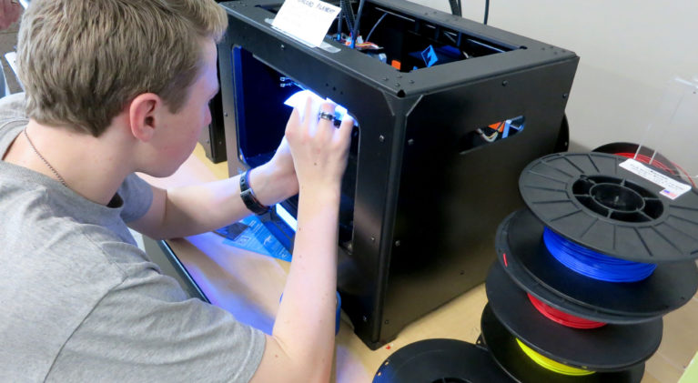 STHS 3D printers bring out ingenuity