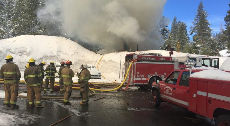 Gas explosion at Kirkwood residence