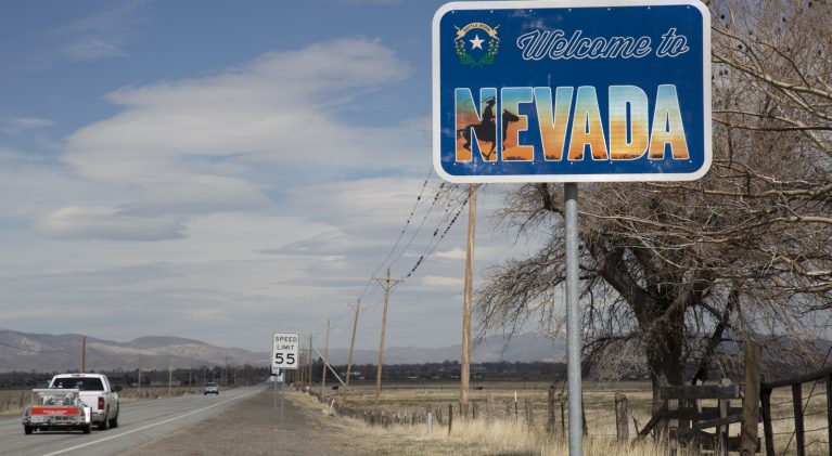 Nevada installing redesigned welcome signs