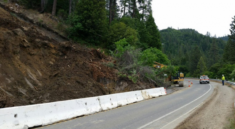 Highway 50 clear in both directions