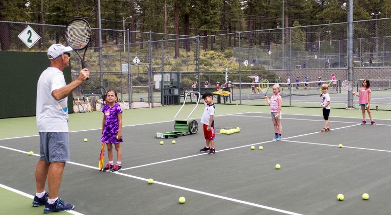 Youth tennis lessons available in Douglas County