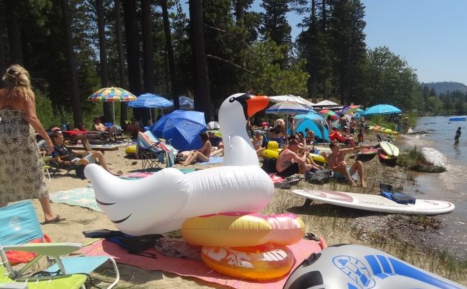 Lake Tahoe summer tourism heating up