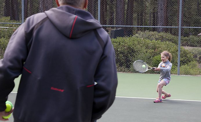 Future tennis stars learn at ZCTC