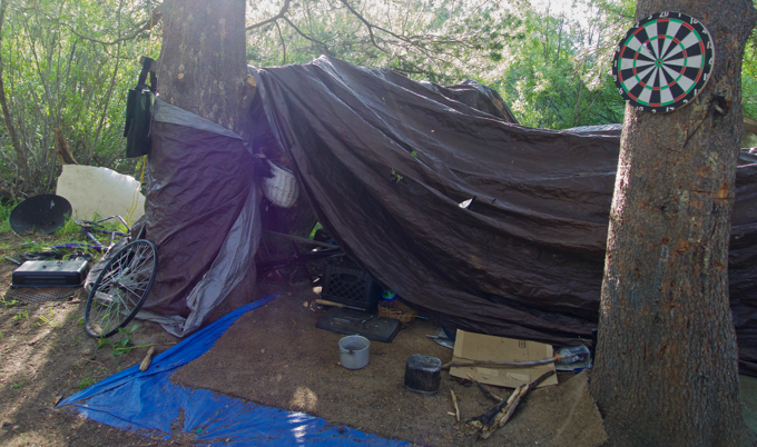 West Coast a haven for unsheltered homeless